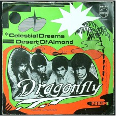 DRAGONFLY Celestial Dreams / Desert Of Almond (Philips 333927) Holland 1967 PS 45 (Psychedelic Rock, Nederbeat)